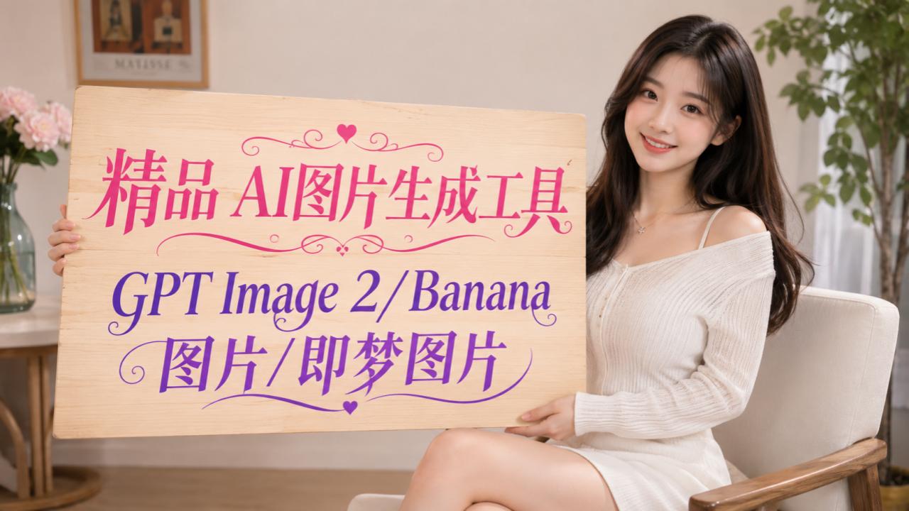精品AI图片生成工具-多宫格分镜图片制作(GPT Image 2/Banana 图片/即梦图片)