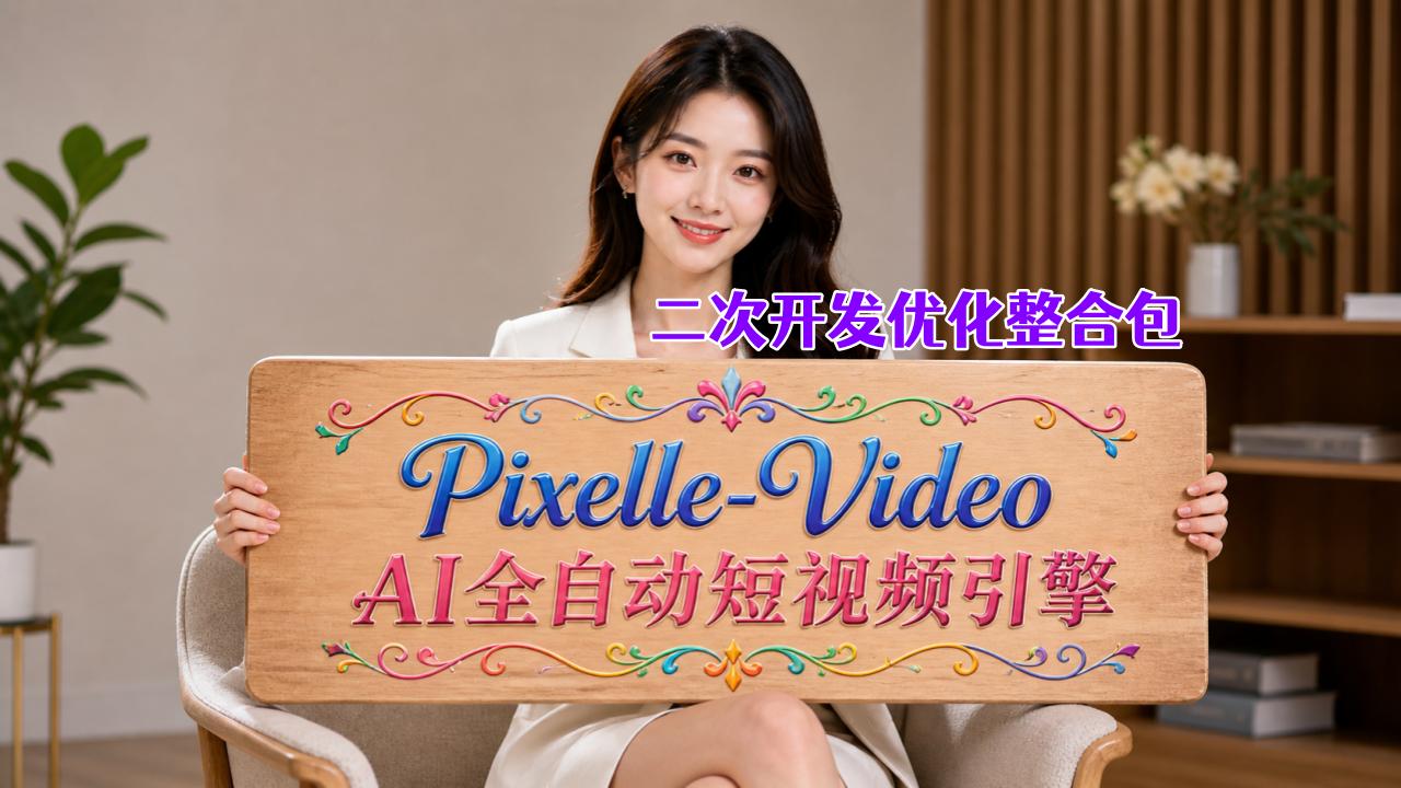 Pixelle-Video AI全自动短视频引擎 优化二开整合包