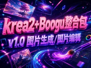 krea2+Boogu图片生成/编辑 webUI整合包-精品AI
