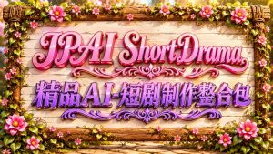 JPAI-ShortDrama-精品AI短剧制作整合包（含导演分镜）-精品AI